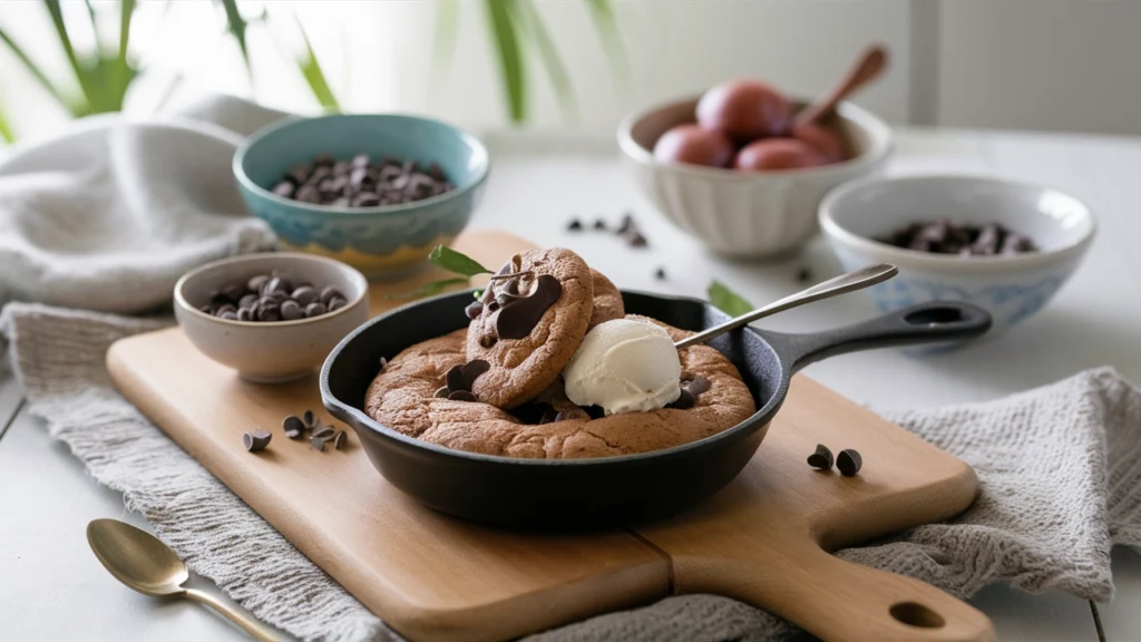 skillet cookies