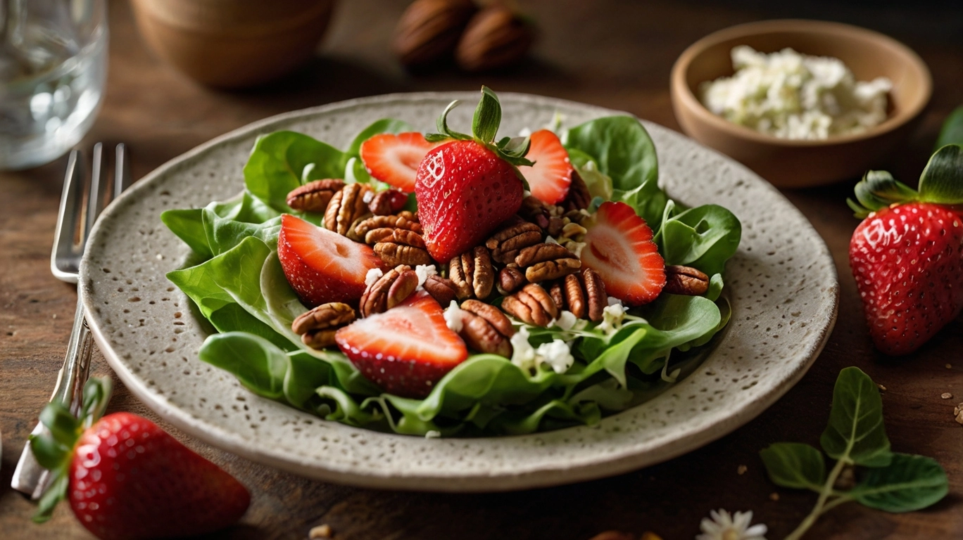 Strawberry Pecan Salad