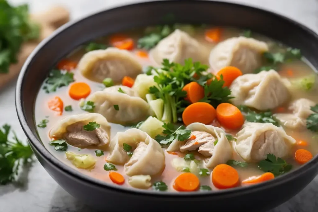 Chicken Dumpling Soup