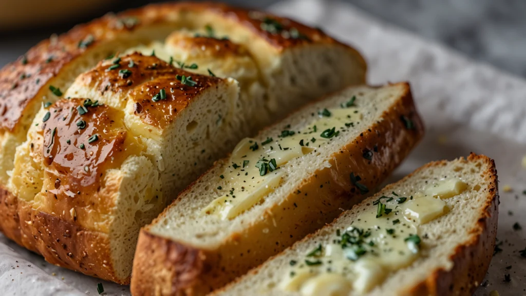 Sourdough Garlic Bread