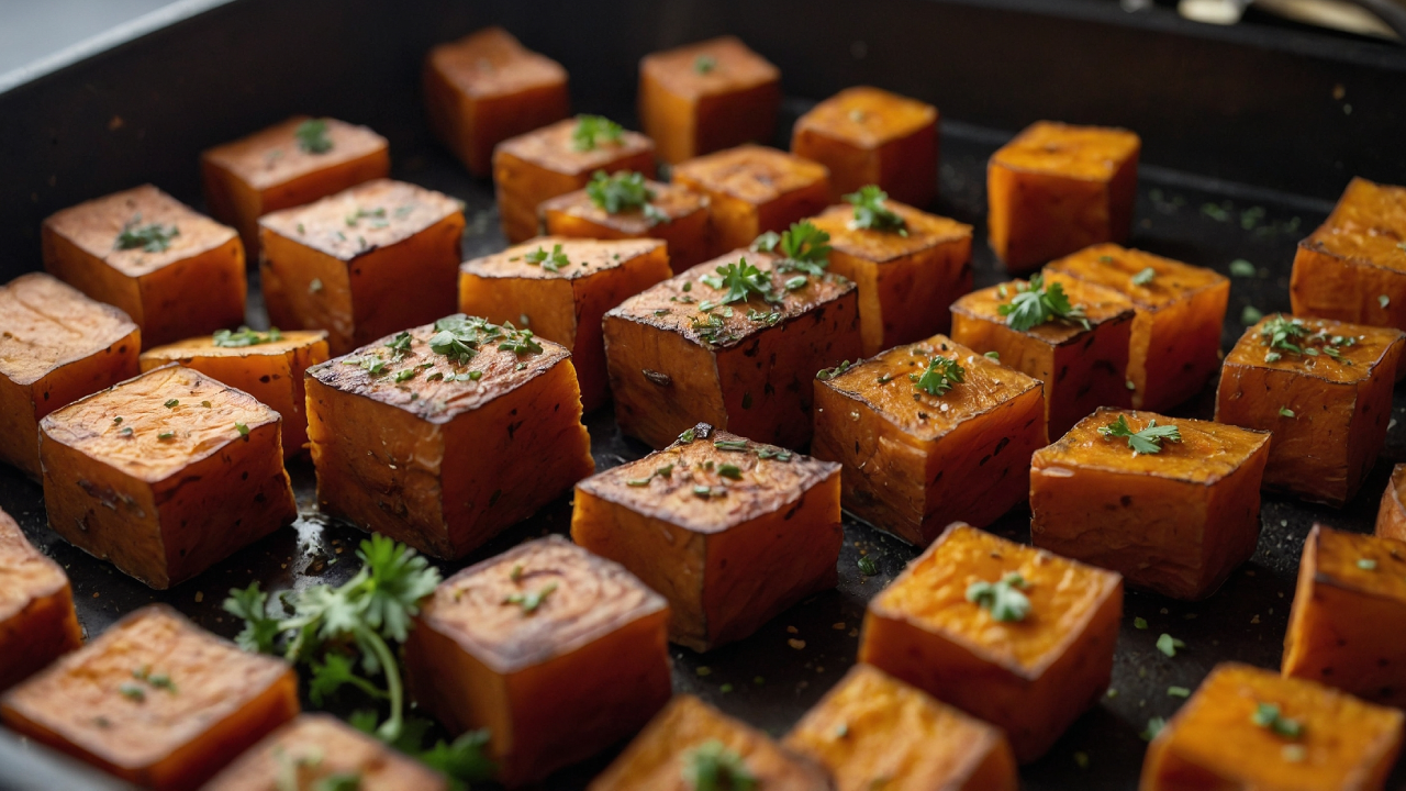 air fryer sweet potato