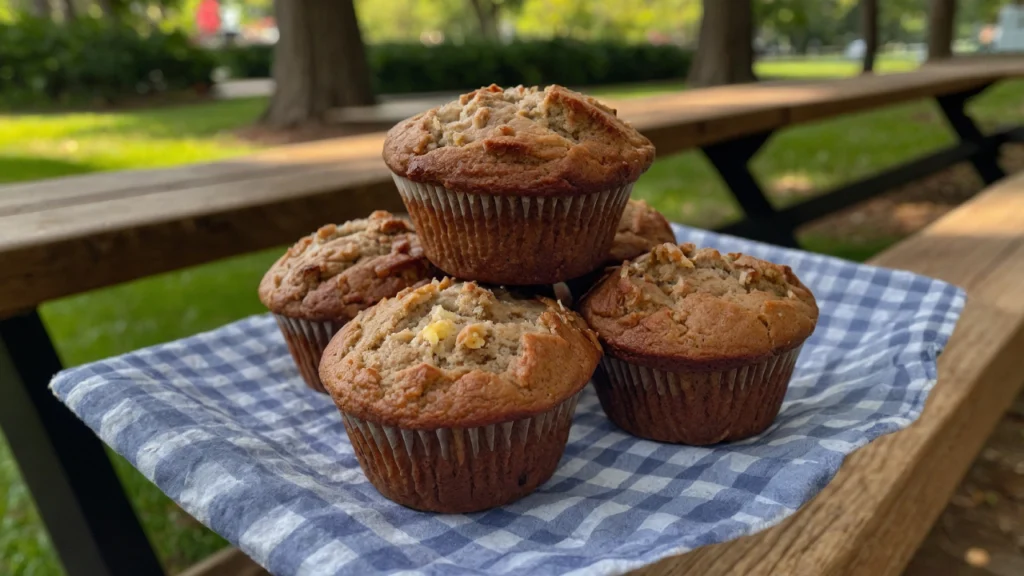 gluten free banana bread muffins