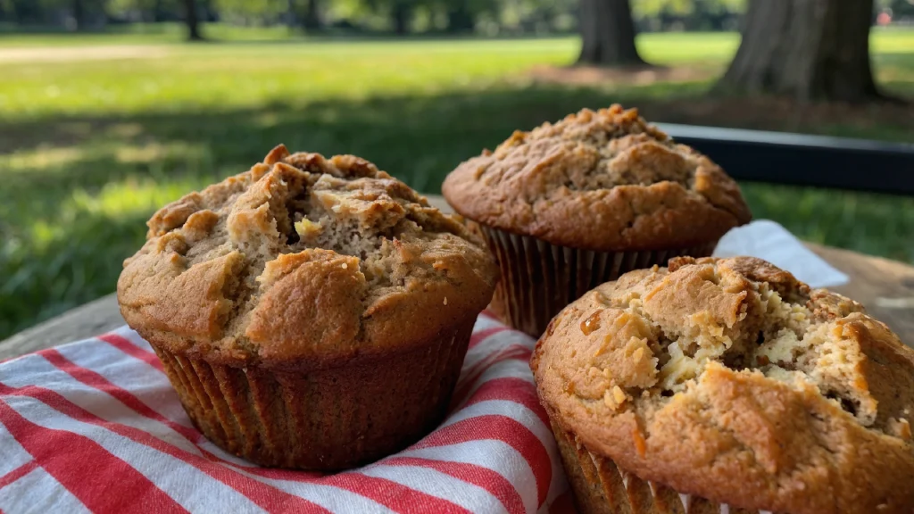 gluten free banana bread muffins